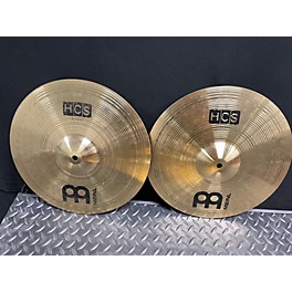 Used MEINL Used MEINL 14in HCS Hi Hat Pair Cymbal