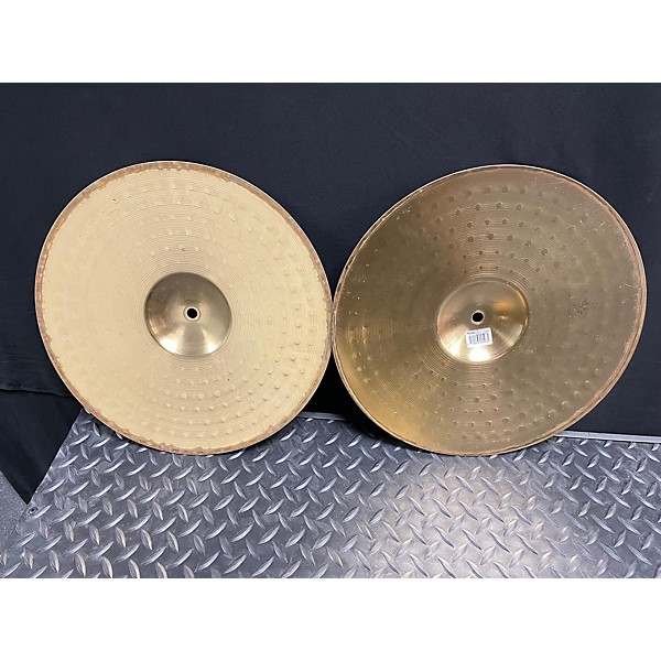 Used MEINL 14in HCS Hi Hat Pair Cymbal