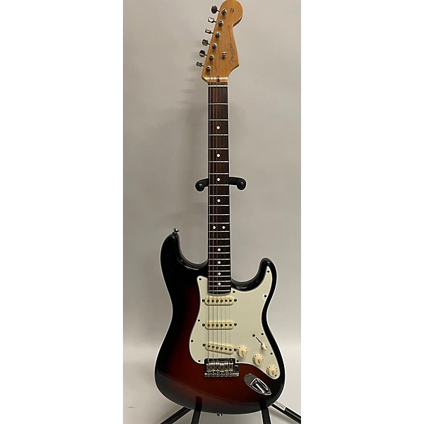 Used Fender Used Fender American Standard Stratocaster 3 Color Sunburst Solid Body Electric Guitar