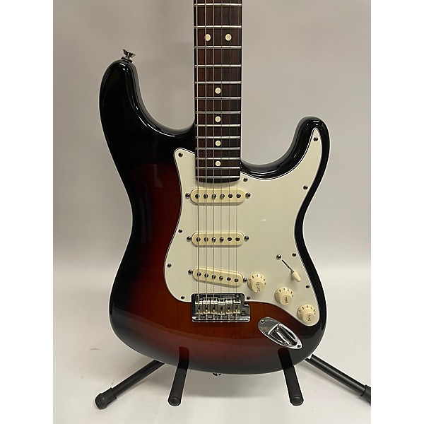 Used Fender Used Fender American Standard Stratocaster 3 Color Sunburst Solid Body Electric Guitar