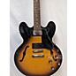 Used Epiphone Used Epiphone ES335 Tobacco Burst Hollow Body Electric Guitar