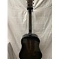 Used Bedell Used Bedell BV-D-SK/MP Trans Charcoal Acoustic Electric Guitar