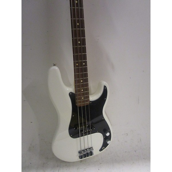 Used Fender Used Fender Player Precision Bass White Electric Bass Guitar