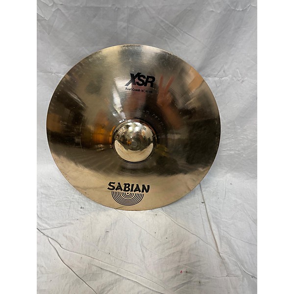 Used SABIAN Used SABIAN 16in XSR FAST CRASH Cymbal