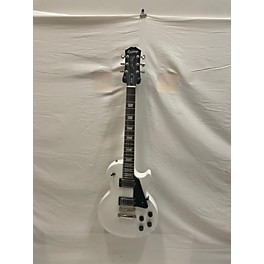 Used Epiphone Used Epiphone Les Paul Studio White Solid Body Electric Guitar