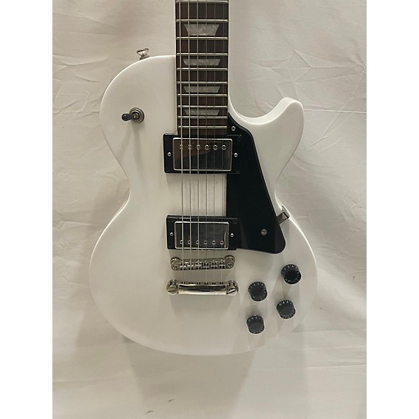 Used Epiphone Used Epiphone Les Paul Studio White Solid Body Electric Guitar