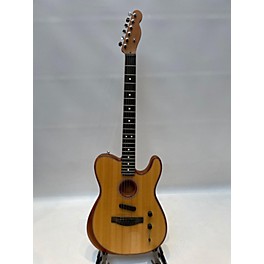 Used Fender Used 2022 Fender American Acoustasonic Telecaster Natural Acoustic Electric Guitar