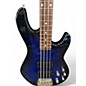 Used G&l tribute m2000 Blue Burst Electric Bass Guitar