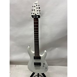 Used Schecter Guitar Research Used Schecter Guitar Research C-7 Deluxe White Solid Body Electric Guitar