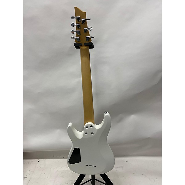 Used Schecter Guitar Research Used Schecter Guitar Research C-7 Deluxe White Solid Body Electric Guitar