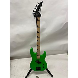 Used Jackson Used Jackson JS 1M Neon Green Electric Bass Guitar