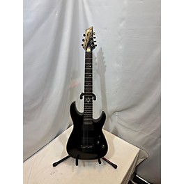 Used Schecter Guitar Research Used Schecter Guitar Research Damien Elite 7 Black Solid Body Electric Guitar