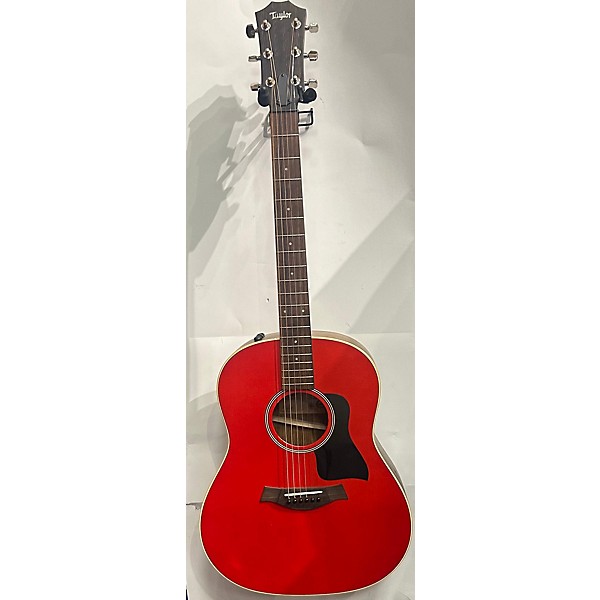 Used Taylor Used Taylor Ad17e Redtop Red Acoustic Electric Guitar