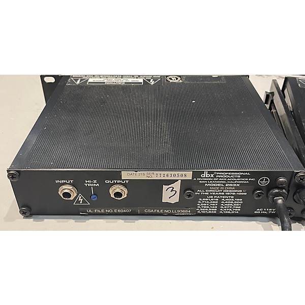 Used dbx 263x Exciter