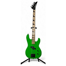 Used Jackson Used Jackson js1m Neon Green Electric Bass Guitar