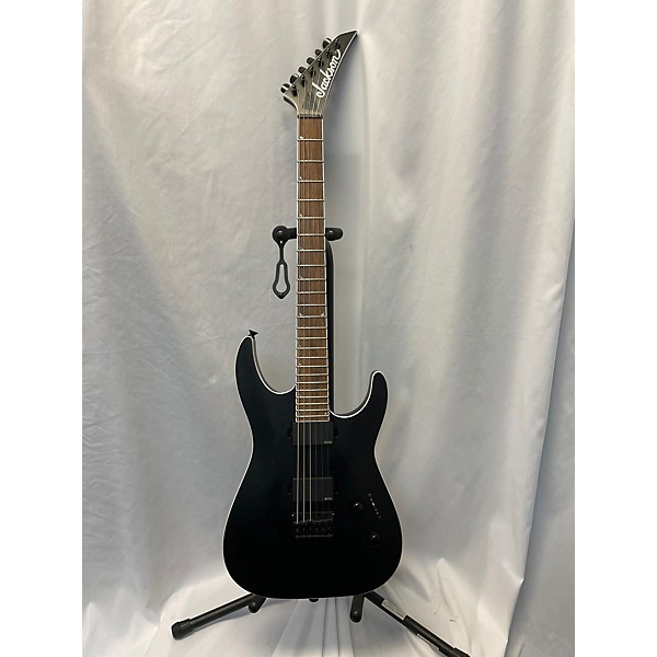 Used Jackson Used Jackson X Series Soloist SLA6 DX Black And White Solid Body Electric Guitar