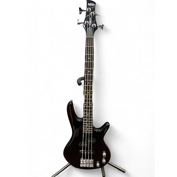 Used Ibanez Used Ibanez GSRM20 Mikro Short Scale Black Electric Bass Guitar