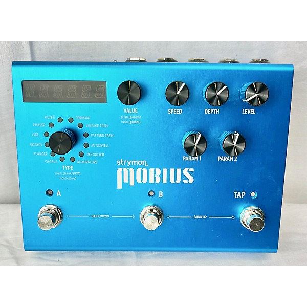 Used Strymon Mobius Multidimensional Modulation Effect Pedal