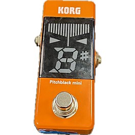 Used KORG Pitchblack Mini Tuner Pedal