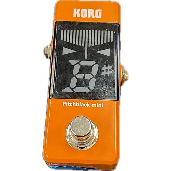 Used KORG Pitchblack Mini Tuner Pedal