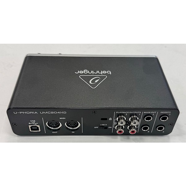 Used Behringer Umc204HD Audio Interface