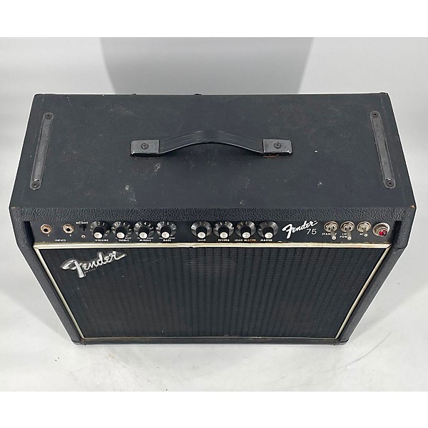 Vintage Fender Vintage 1980s Fender 75 Combo Tube Guitar Combo Amp