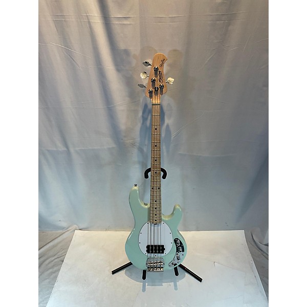 Used Sterling by Music Man Used Sterling By Music Man Sub 4 Seafoam Green Electric Bass Guitar