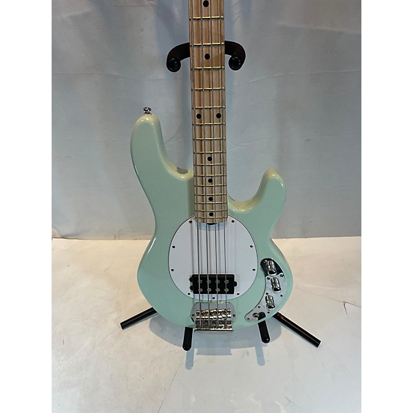 Used Sterling by Music Man Used Sterling By Music Man Sub 4 Seafoam Green Electric Bass Guitar