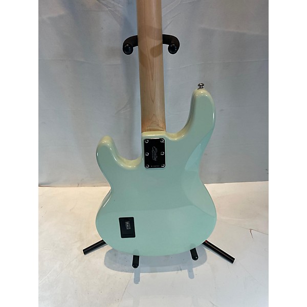 Used Sterling by Music Man Used Sterling By Music Man Sub 4 Seafoam Green Electric Bass Guitar