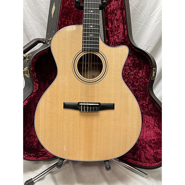 Used Taylor 314CEN Classical Acoustic Electric Guitar Natural Guitar