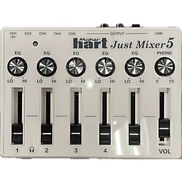 Used In Store Used Used MAKERHART JUSTMIXER 5 Unpowered Mixer