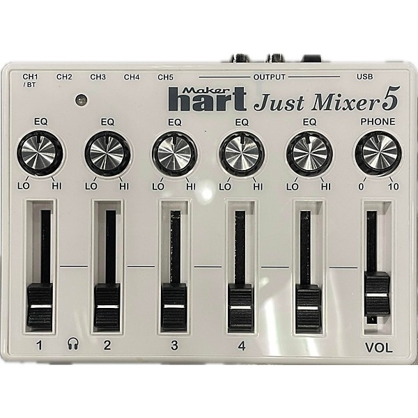 Used Used MAKERHART JUSTMIXER 5 Unpowered Mixer