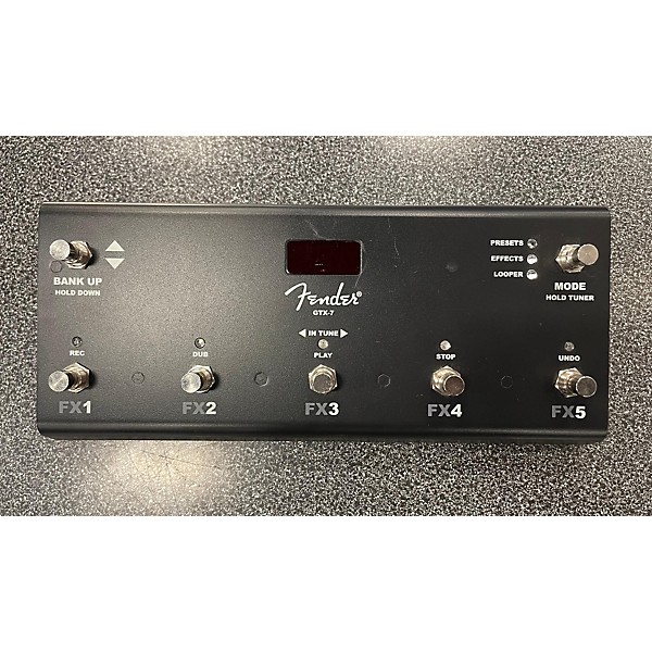 Used Fender Used Fender GTX-7 Footswitch