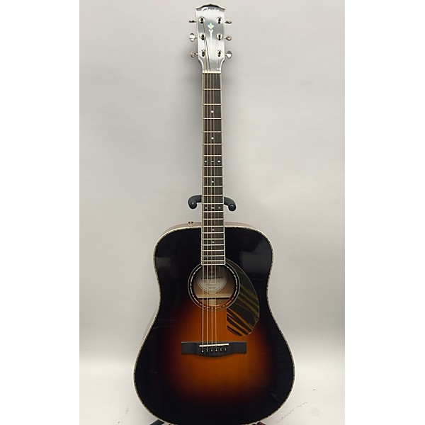 Used Fender Used Fender PARAMOUNT 220E 2 Color Sunburst Acoustic Guitar