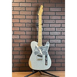 Used Fender Used Fender Brad Paisley Road Worn Telecaster Silver Sparkle Solid Body Electric Guitar