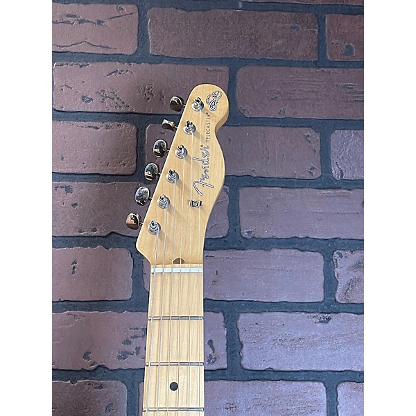 Used Fender Used Fender Brad Paisley Road Worn Telecaster Silver Sparkle Solid Body Electric Guitar