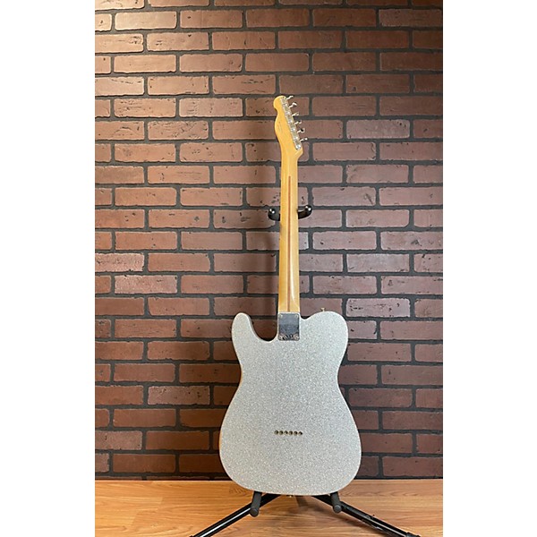 Used Fender Used Fender Brad Paisley Road Worn Telecaster Silver Sparkle Solid Body Electric Guitar