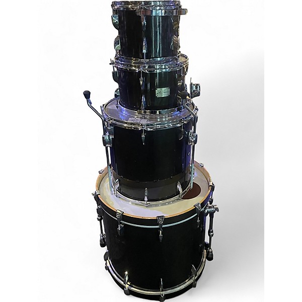 Used 2018 Canopus 4 Piece yaiba Black Drum Kit,New Products : American Fashion Style Bags On Sale