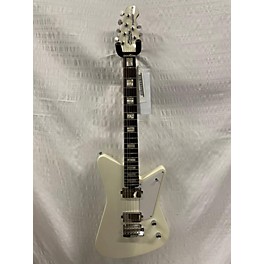 Used Sterling by Music Man Used Sterling By Music Man Mariposa White Solid Body Electric Guitar