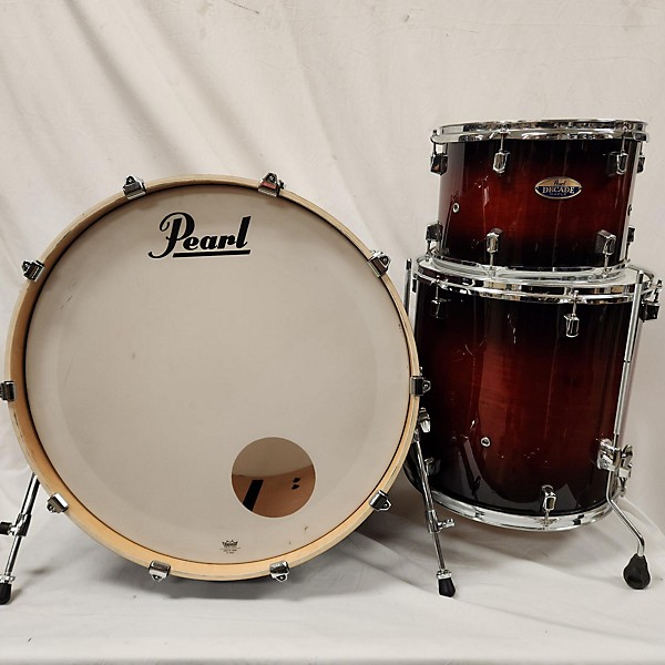 Used Pearl Used Pearl 3 piece DECADE Red Drum Kit