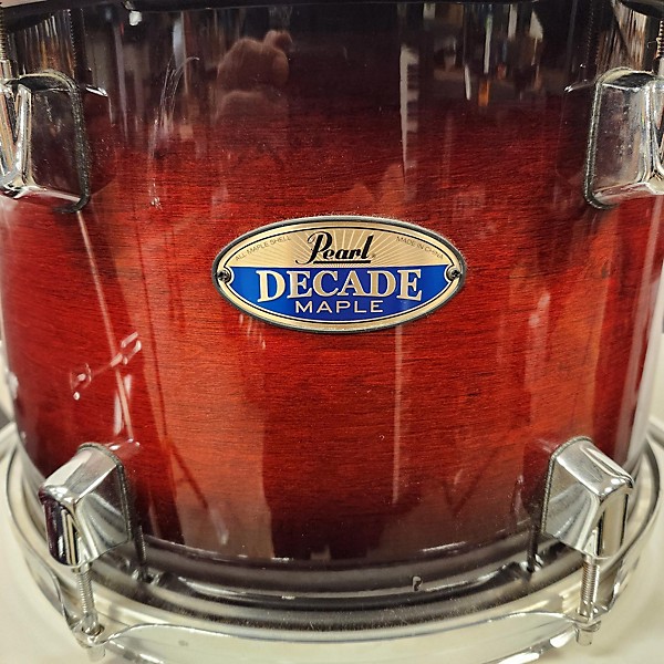 Used Pearl Used Pearl 3 piece DECADE Red Drum Kit