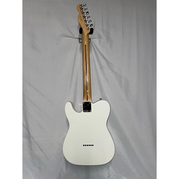 Used Fender Player Series Telecaster White Solid Body Electric Guitar