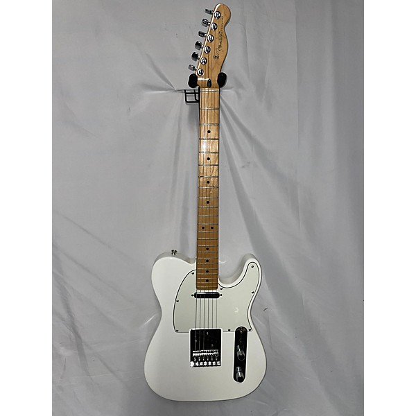 Used Fender Player Series Telecaster White Solid Body Electric Guitar