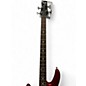 Used Ibanez Used Ibanez GSR200 left handed Red Electric Bass Guitar