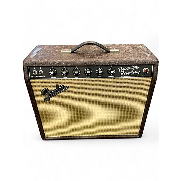 Used Fender Used Fender 1965 Princeton Reverb 15W 1x10 Tube Guitar Combo Amp