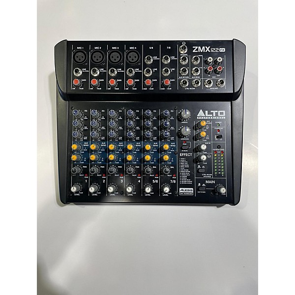 Used Alto ZMX122FX 8-Channel Unpowered Mixer