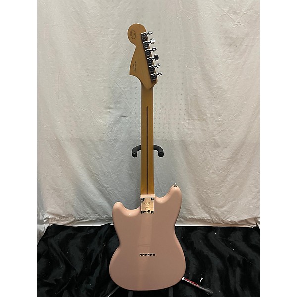 Used Fender Used Fender Mustang Pau Ferro Shell Pink Solid Body Electric Guitar