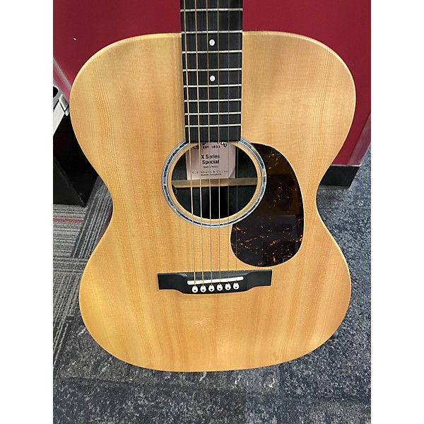 Used Martin Used Martin Ooo X Series Vintage Natural Acoustic Electric Guitar