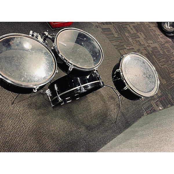 Used Remo Used Remo 4 piece Legero Black Drum Kit