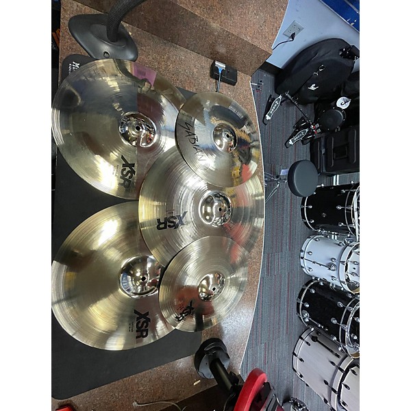 Used SABIAN 14in XSR (14? XSR Hi-Hats - 16? Fast Crash - 18"Fast Crash - 20" Ride) Cymbal